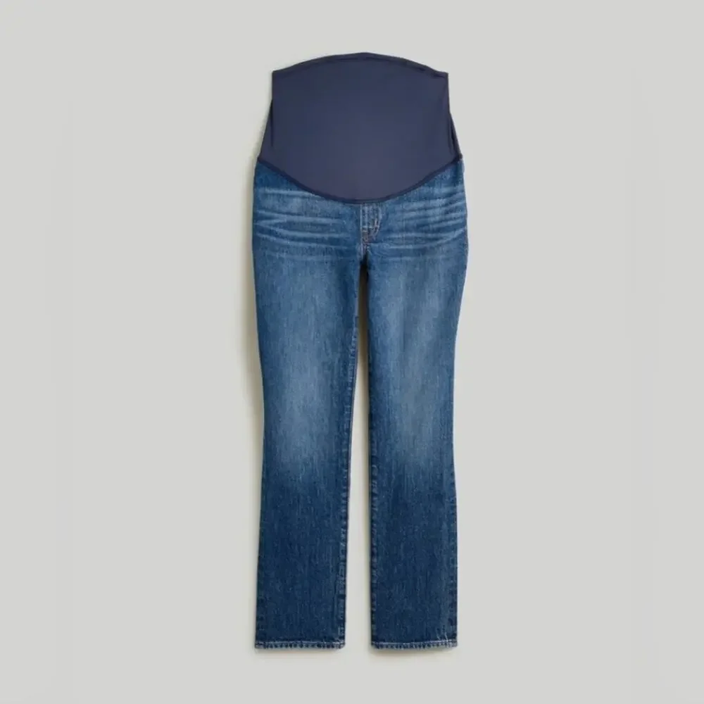 Madewell The Maternity Perfect Vintage Jean In Decatur Wash - Picture 2 of 10